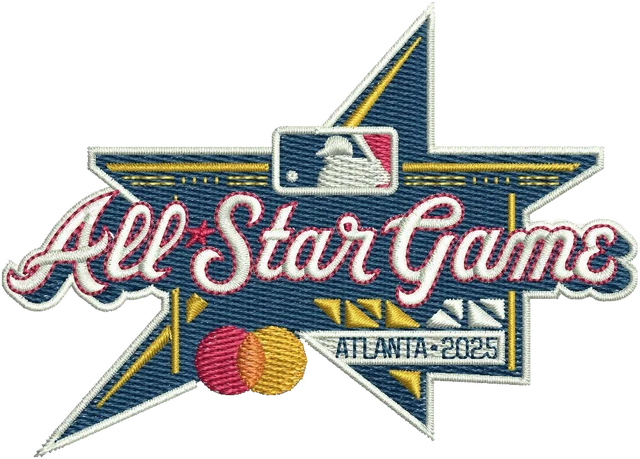 Ricamo Logo 2025 Major League Baseball All Star Game su tessuto