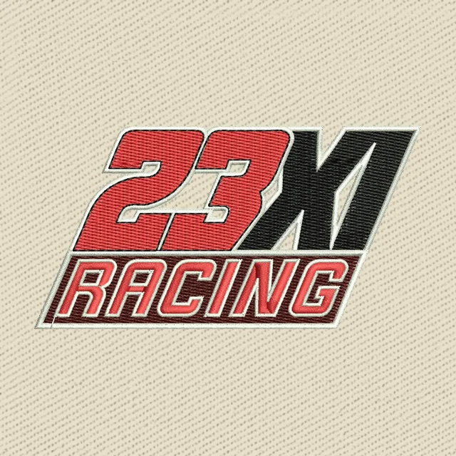 23XI Racing Logo Stickdatei