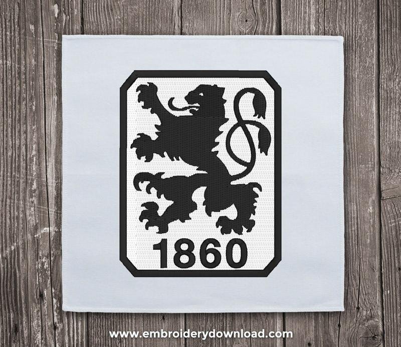 TSV 1860 Munich Embroidery Design