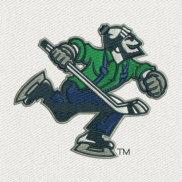 Abbotsford Canucks Canadian Professional Ice Hockey Team Logo Stickdatei