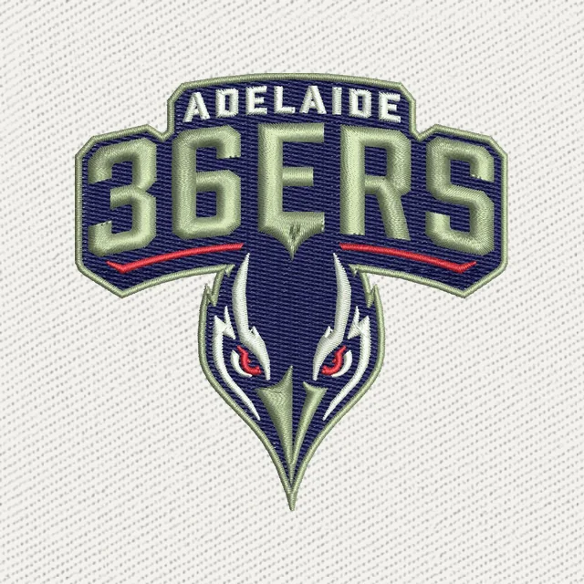 Adelaide 36ers Basketball Team Logo Stickdatei