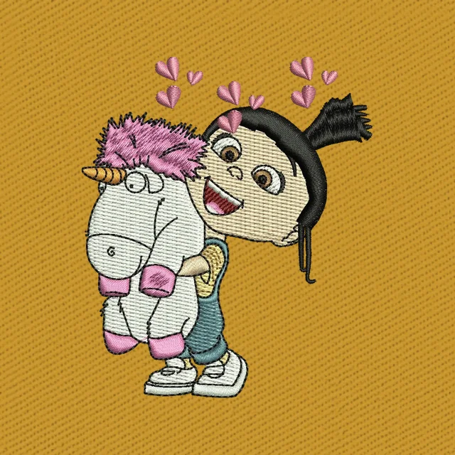 Agnes di Despicable Me animata