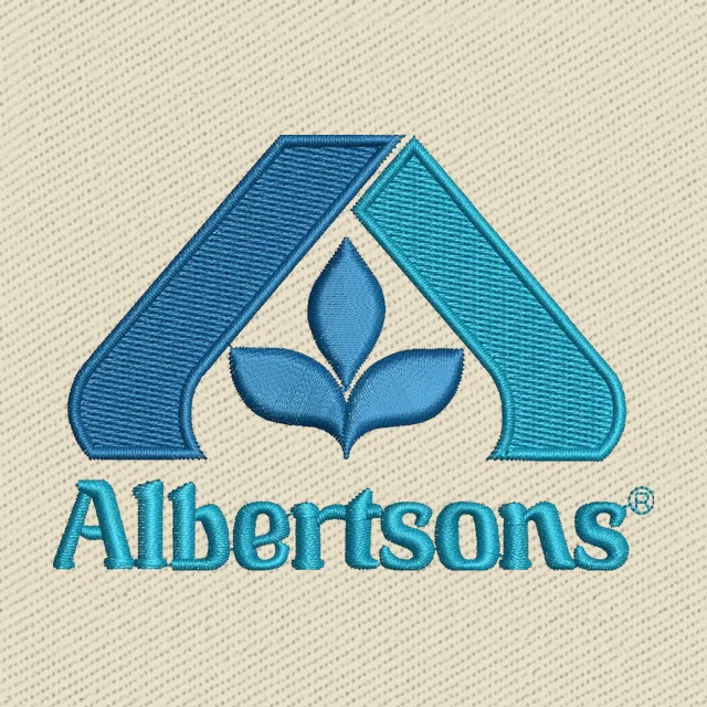 Albertsons Logo Embroidery Design