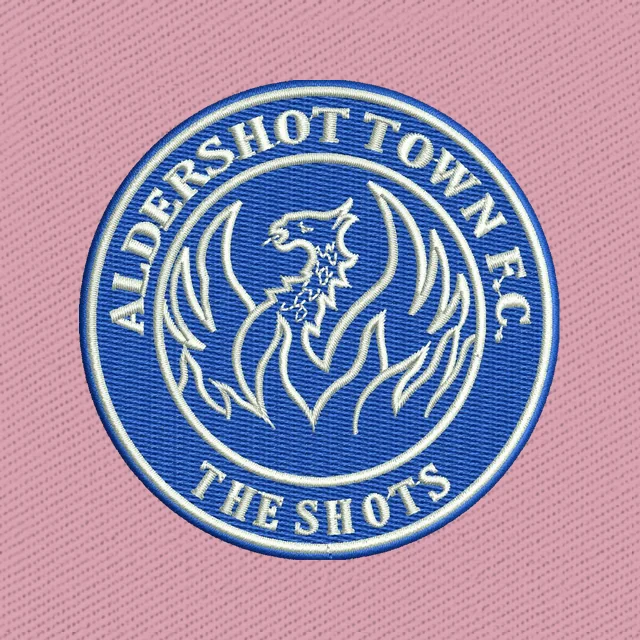 Aldershot Town Football Club Logo Stickdatei