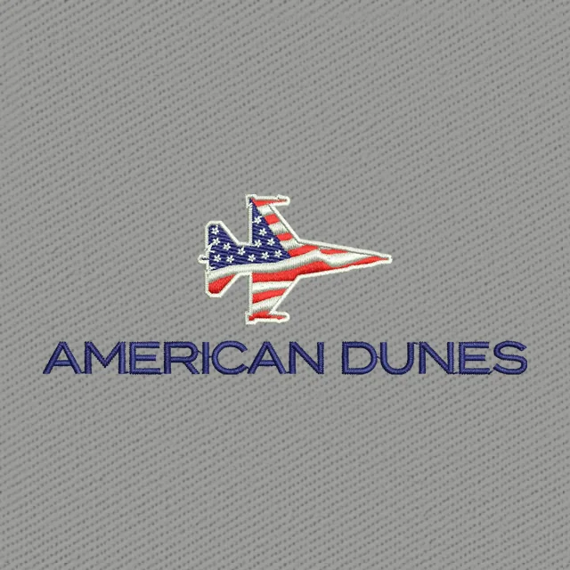 American Dunes Golf Club Logo Embroidery Design