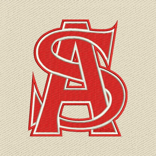 Archbishop Spalding High School Logo Embroidery Design