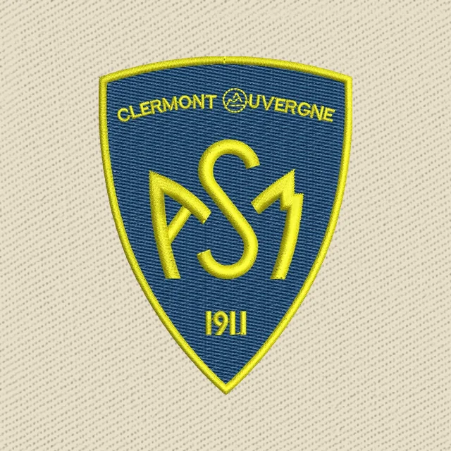 Association Sportive Montferrandaise Clermont Auvergne Rugby Logo Stickdatei