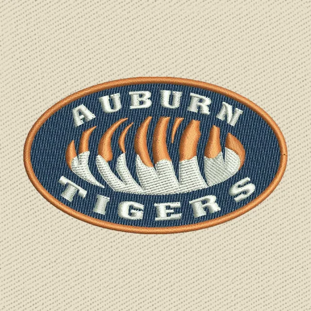 Auburn Tigers Logo 3 Stickdatei