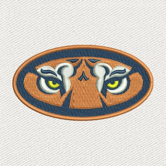 Auburn Tigers Logo 4 Stickdatei