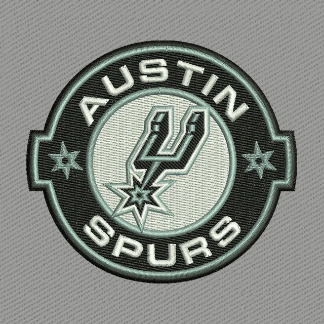 Rundes Austin Spurs Basketballlogo