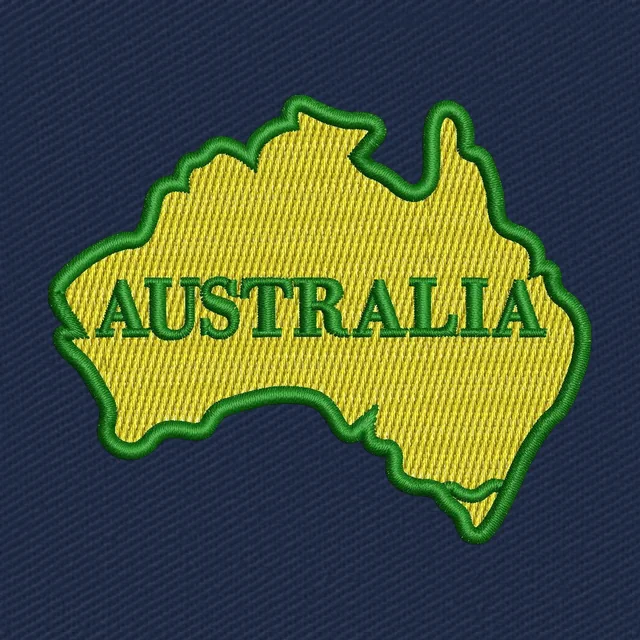 Carte de l'Australie