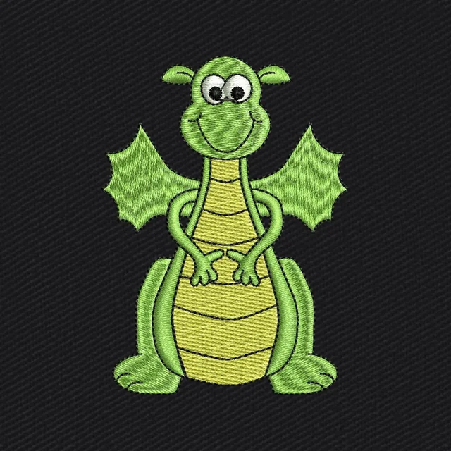 Baby Dragon Stickdatei