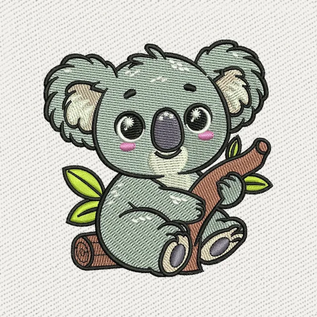 Baby Koala Stickdatei