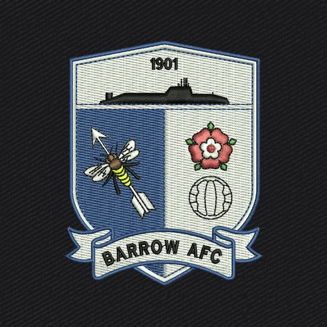 Barrow Association Football Club Logo Stickdatei