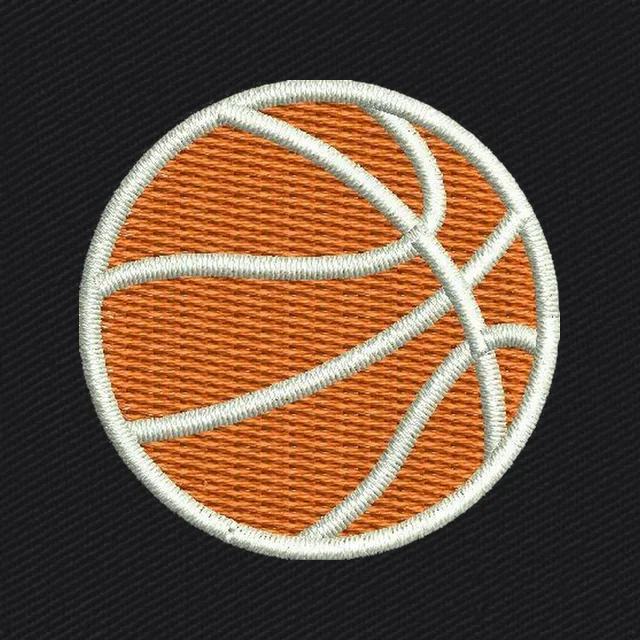 Orangefarbener Basketball