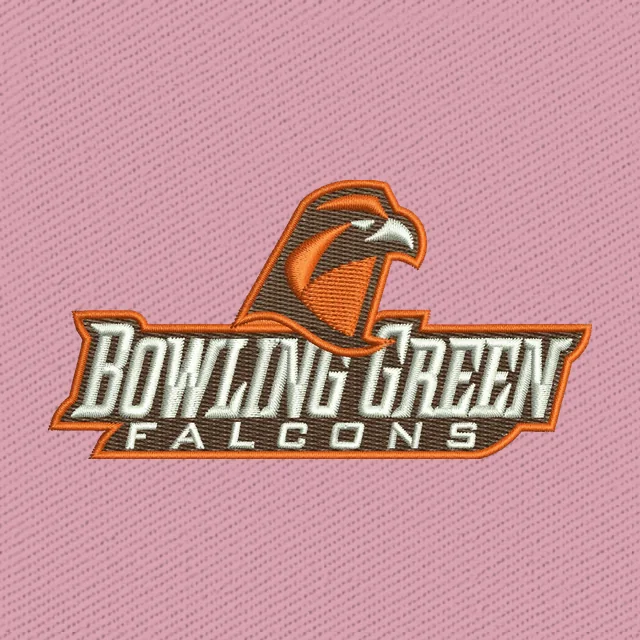 BGSU Falcon Logo 2 Embroidery Design