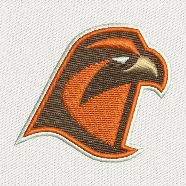 BGSU Falcon Logo Embroidery Design