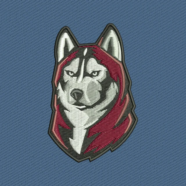 Bloomsburg Huskies Football Logo Stickdatei