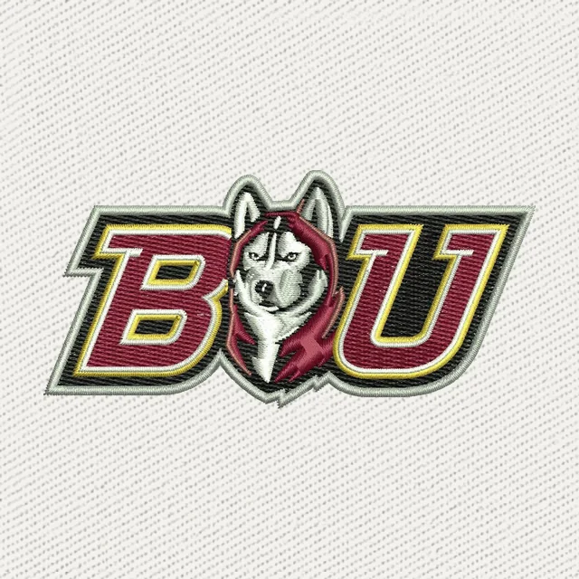 Bloomsburg Huskies Football Team Logo Stickdatei