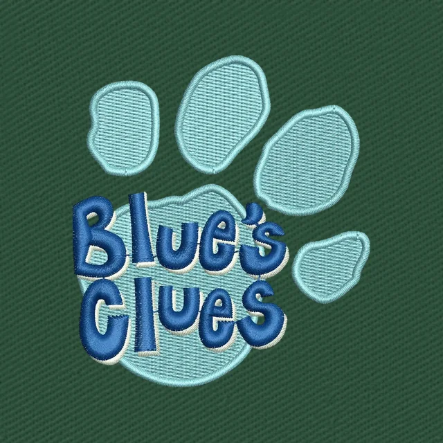 Blues Clues Logo Stickdatei
