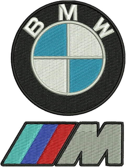 Ricamo Logo BMW M 2 su tessuto
