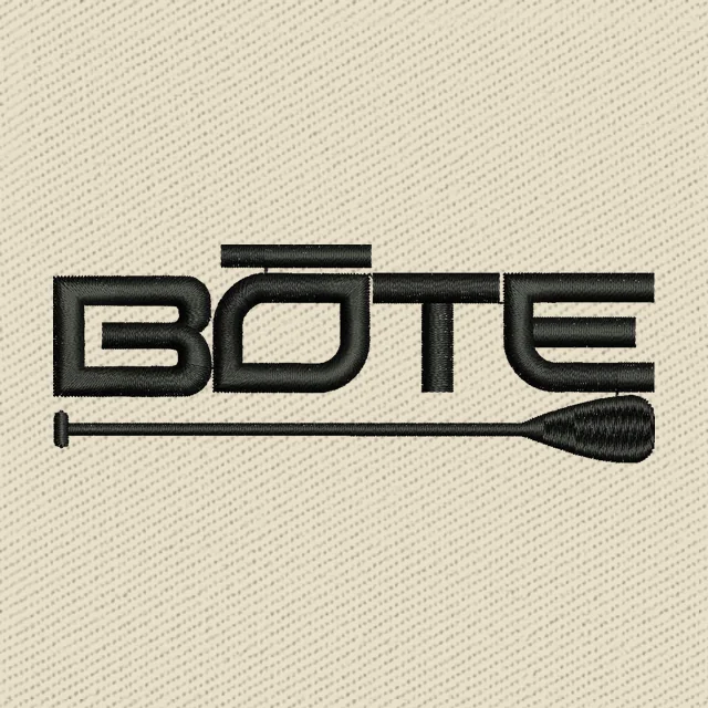 Bote Logo Embroidery Design