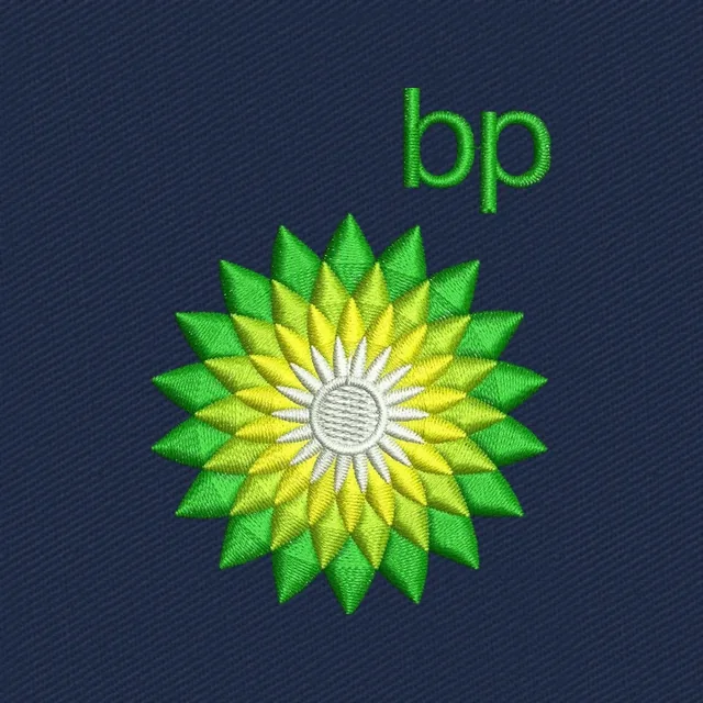 BP Logo 3 Embroidery Design