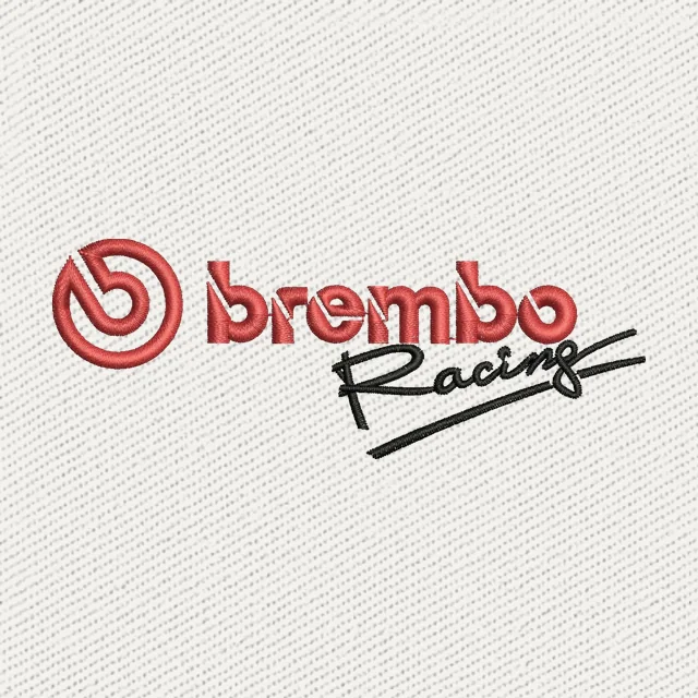 Brembo Racing Logo Stickdatei