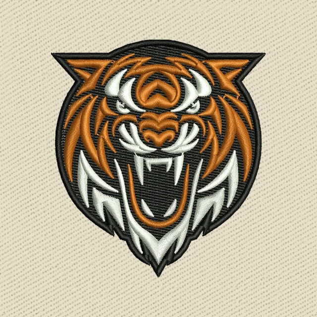 Brisbane Tigers Rugby League Logo 2 Stickdatei