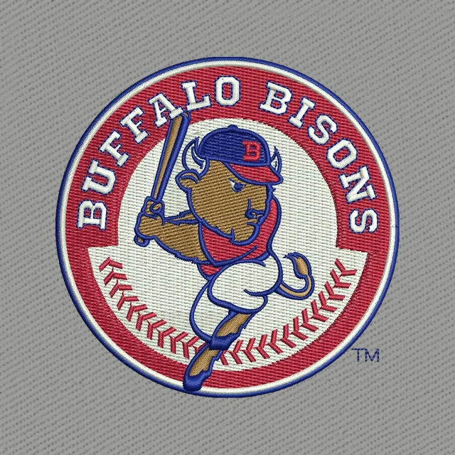 Buffalo Bisons Baseball Logo Stickdatei