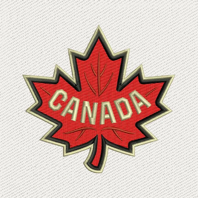 Canada 2025 4 Nations Face Off Logo Stickdatei