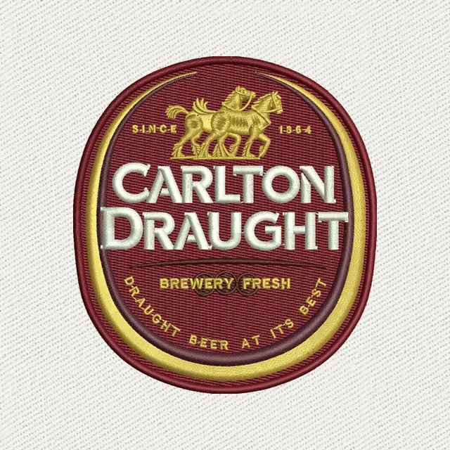 Carlton Draught logo de bière