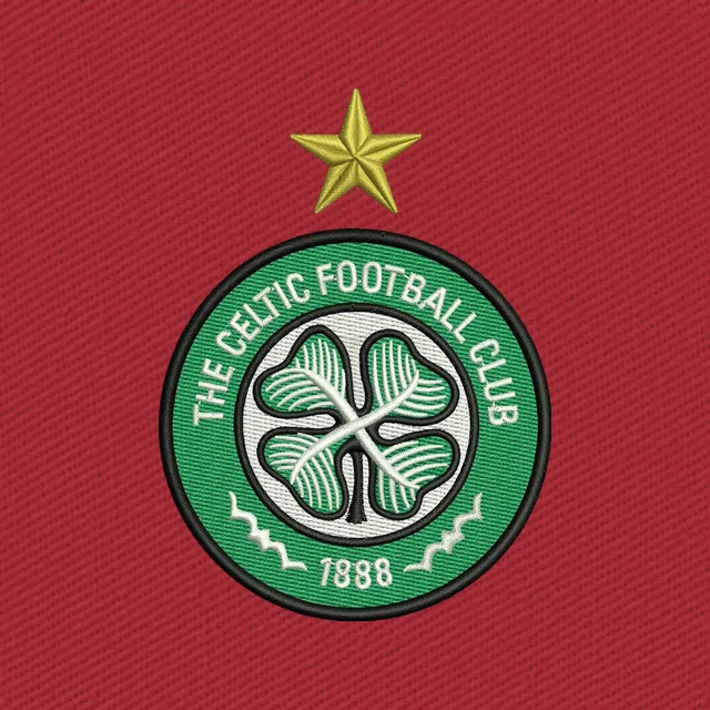 Celtic Football Club New Logo Stickdatei