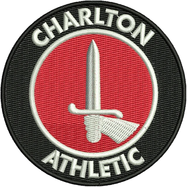 Ricamo Logo Charlton Athletic Football Club su tessuto