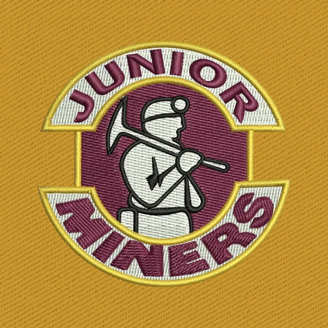 Charters Towers Junior Miners Rugbywappen Stickdatei