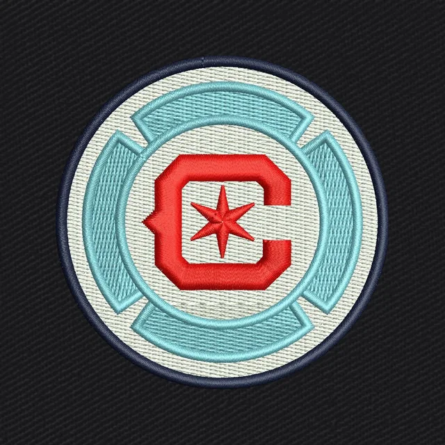 Chicago Fire FC hellblaues Rundwappen Stickdatei