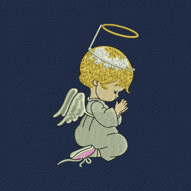 Bebé ángel niña para bautizo