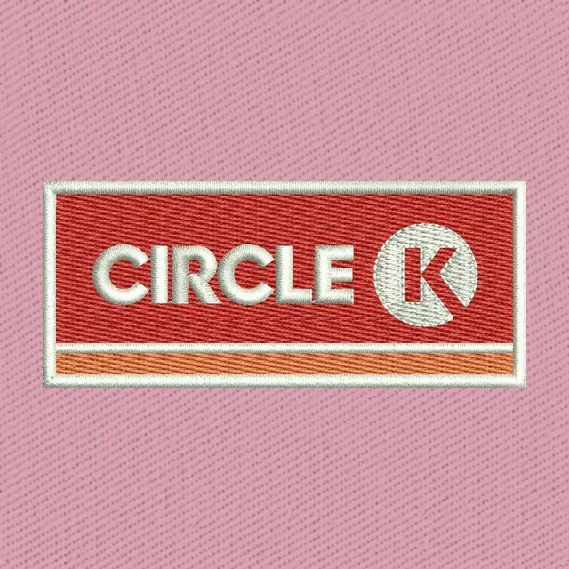 Circle K Logo Embroidery Design