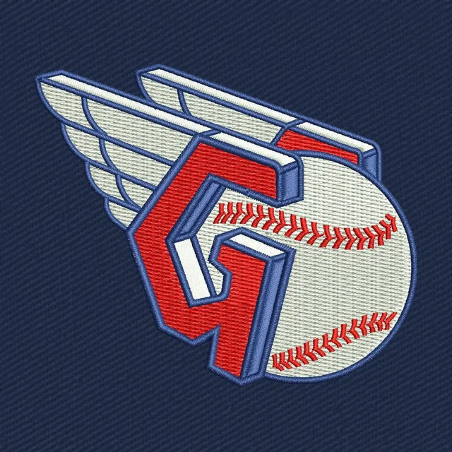 Cleveland Guardians Baseball Team Logo 2 Stickdatei