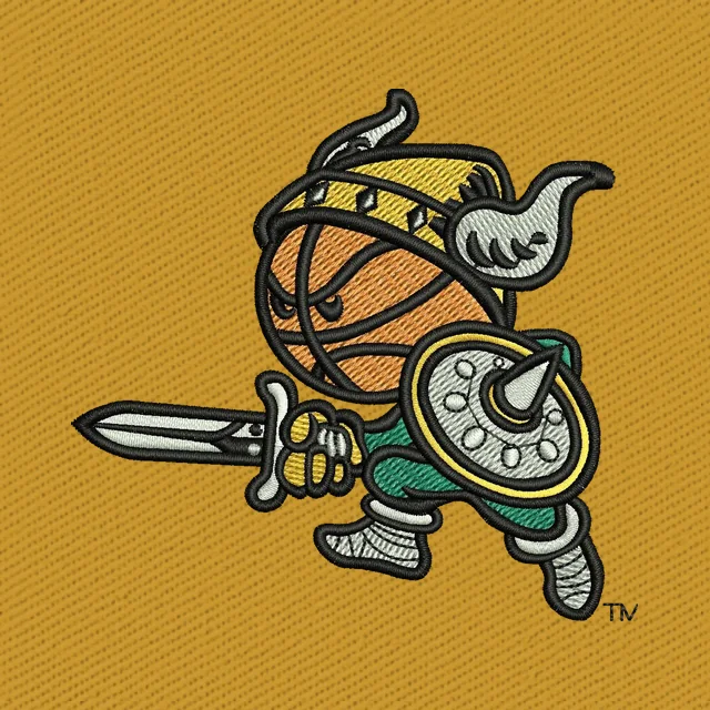 Cleveland State Wikinger-Basketballmaskottchen Stickdatei