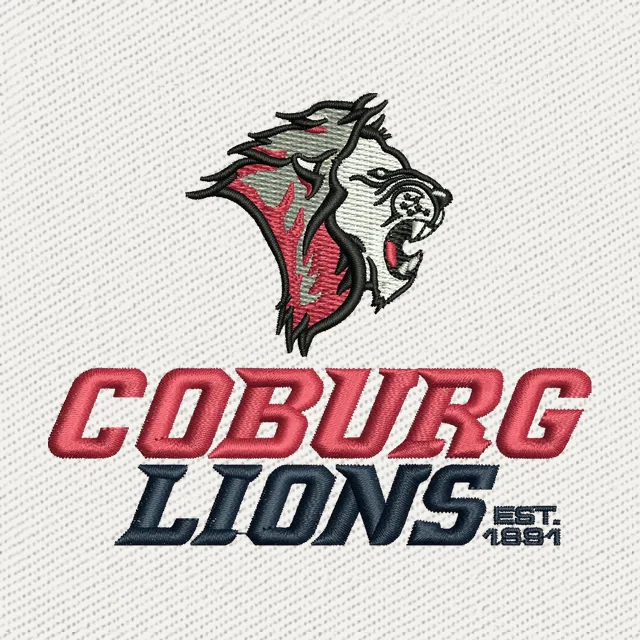 Coburg Lions Australian-Football-Logo Stickdatei