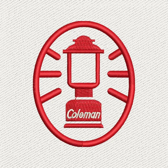 Coleman Logo 2 Stickdatei