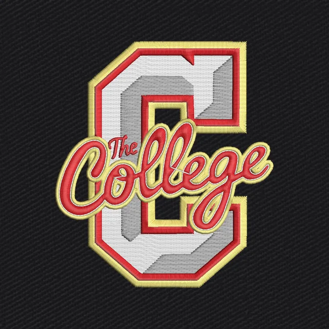 Disegno da ricamo logo C College of Charleston Cougars 2