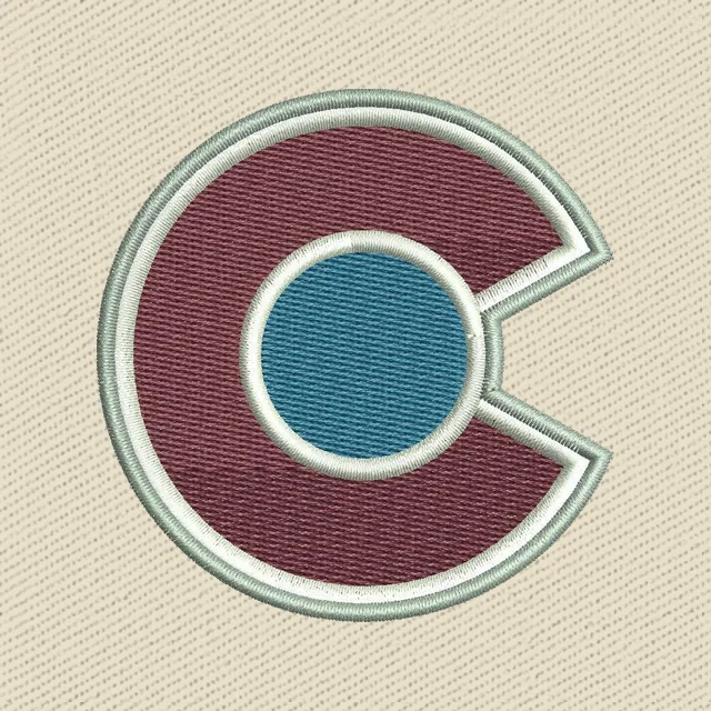 Colorado Avalanche Logo 2 Stickdatei