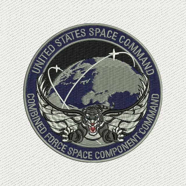 Combined Force Space Component Command Patch Stickdatei