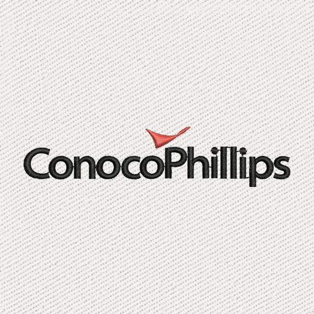ConocoPhillips Logo Embroidery Design