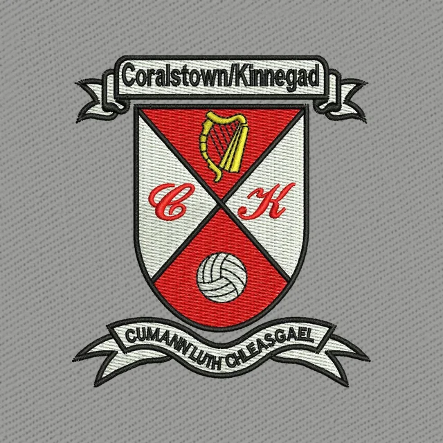 Coralstown Kinnegad GAA Vereinswappen Stickdatei