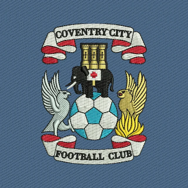 Coventry City Football Club Logo Stickdatei