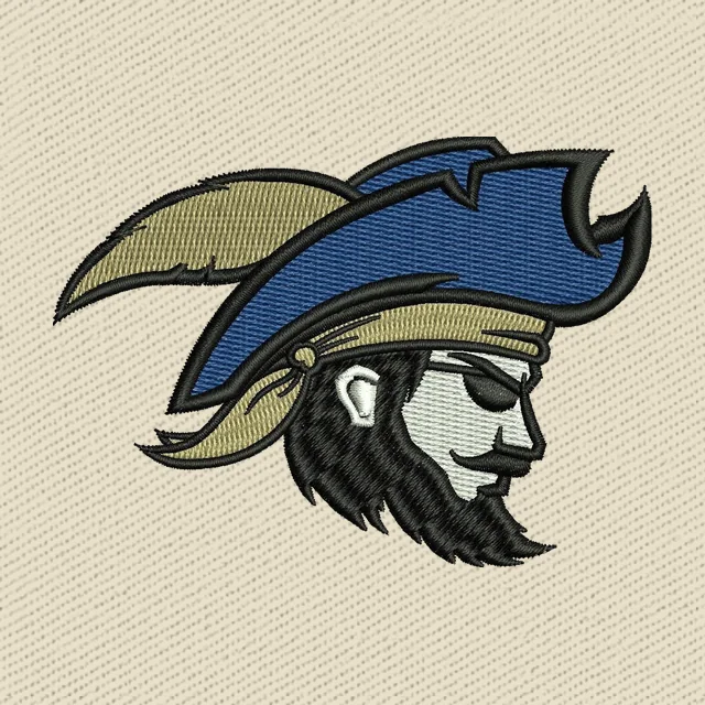 CSU Buccaneers Logo Stickdatei