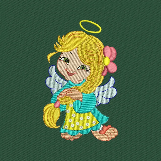 Fille ange mignonne 4